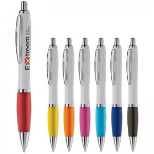 Balpen Hawai Wit Hardcolour