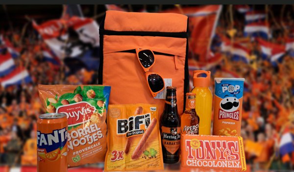 Oranjepakket "Op karakter naar de finale"