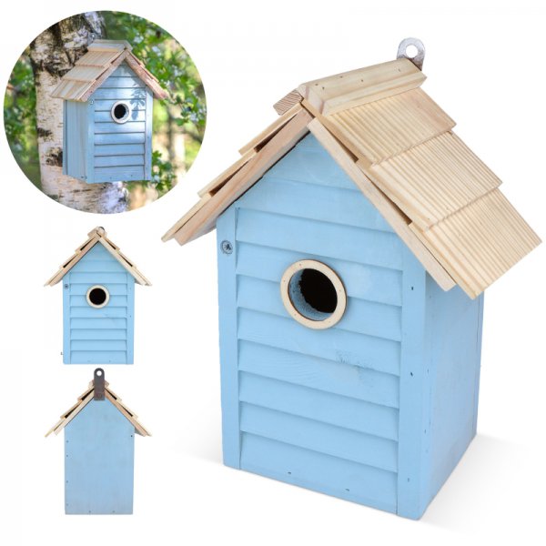 Vogelhuisje plus 250 gram eitjes (incl. eigen kaartje) - Afbeelding 3